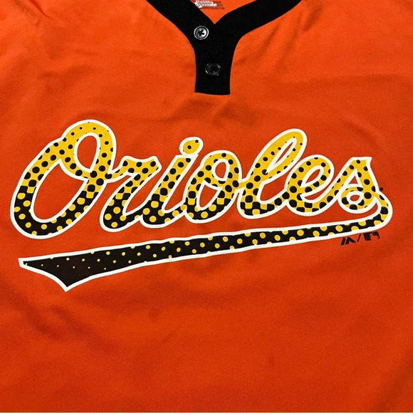 Baltimore Orioles Majestic Jersey Shirt Size XL Loose fit Cool Base Baseball MLB - Picture 3 of 6